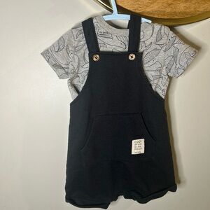5 For $30 Stylish Kids Black Overalls by Up Baby